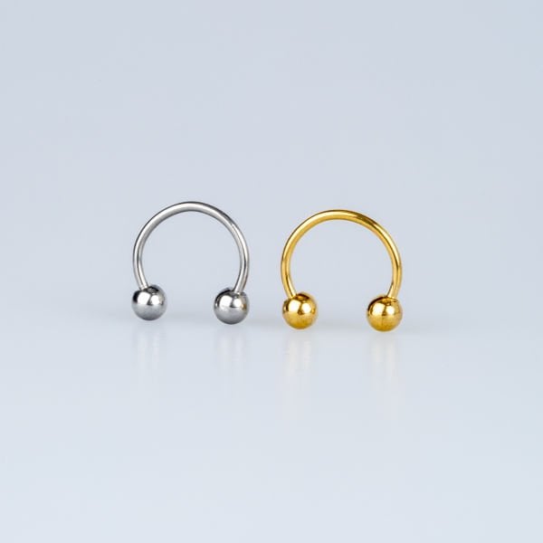 Piercing Hızma Bar 0.8mm Top 3mm