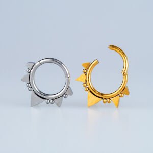 Piercing Çelik Halka Segment