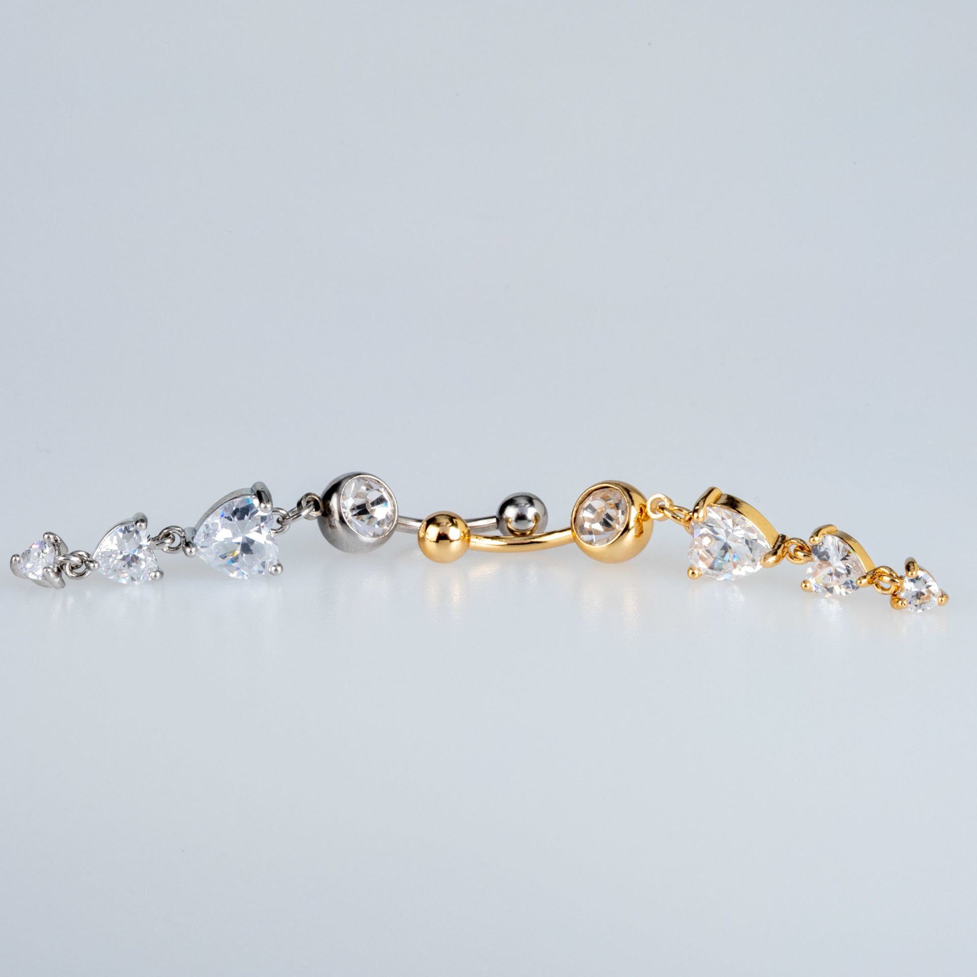 Piercing Göbek Kalp