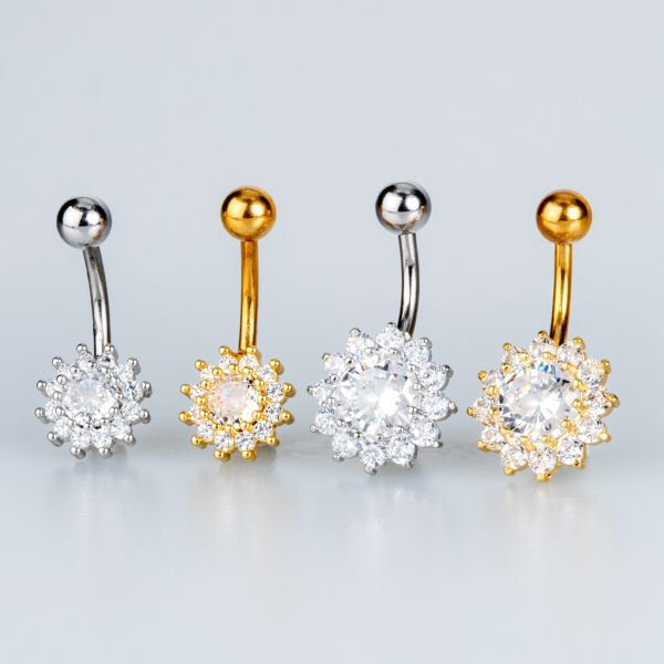 Piercing Göbek Çiçek