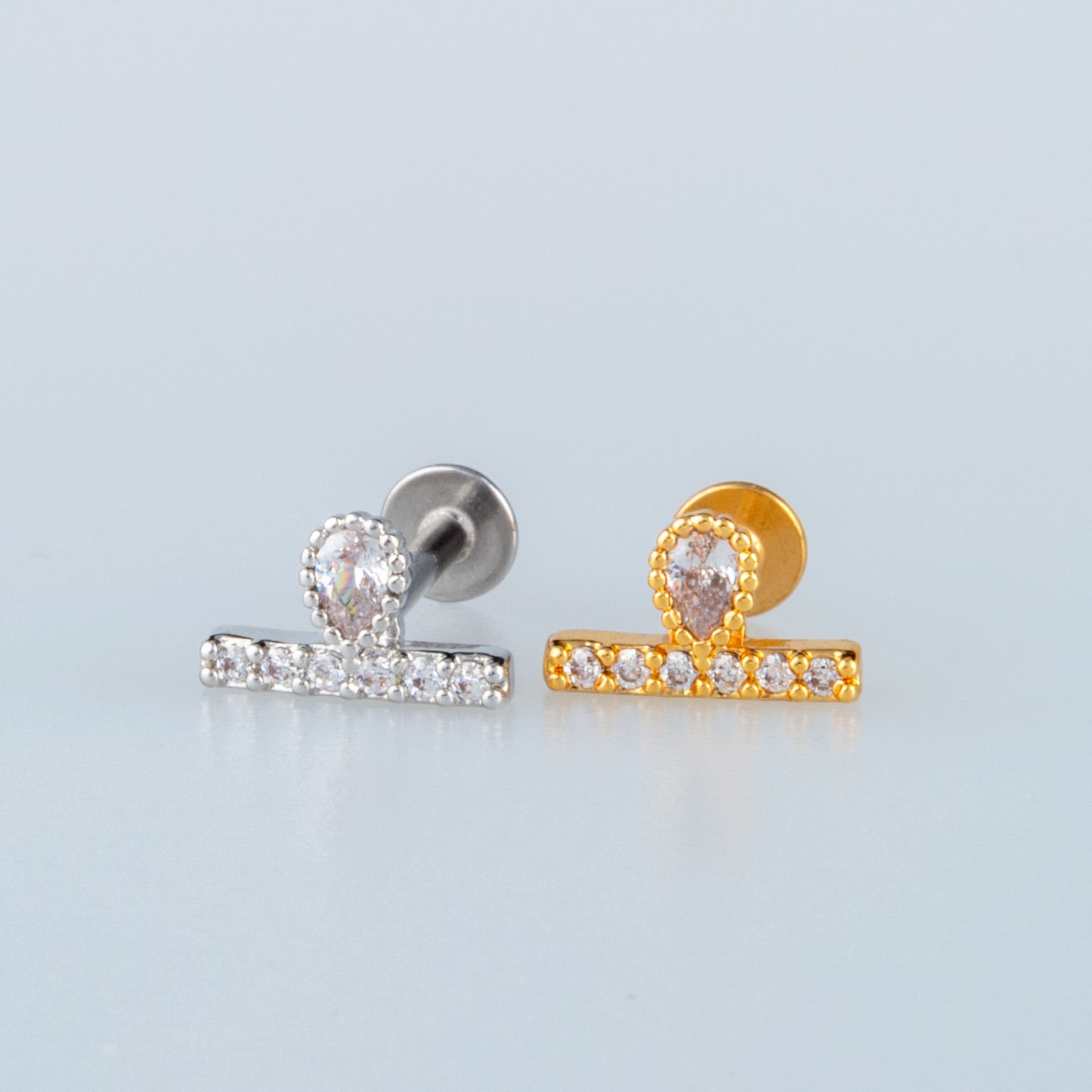 Piercing Tragus Sıra Taş