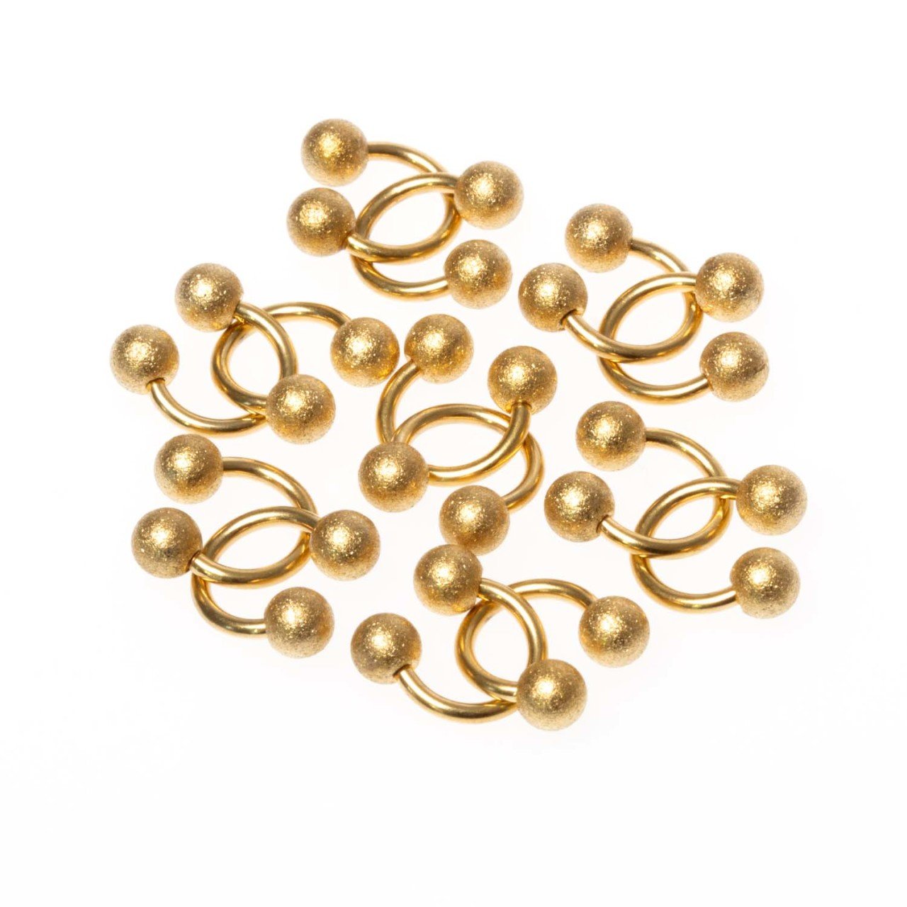 Toptan 316L Çelik Piercing Septum Smiley 4mm Top Boy: 1.2x6x4mm