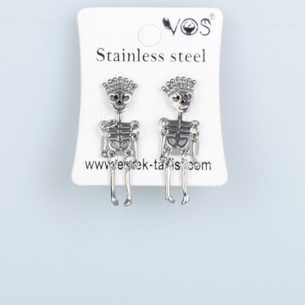 Çelik Küpe İskelet-Çift