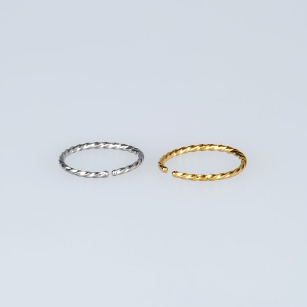 Piercing Hızma Burgu Bar 0.8mm