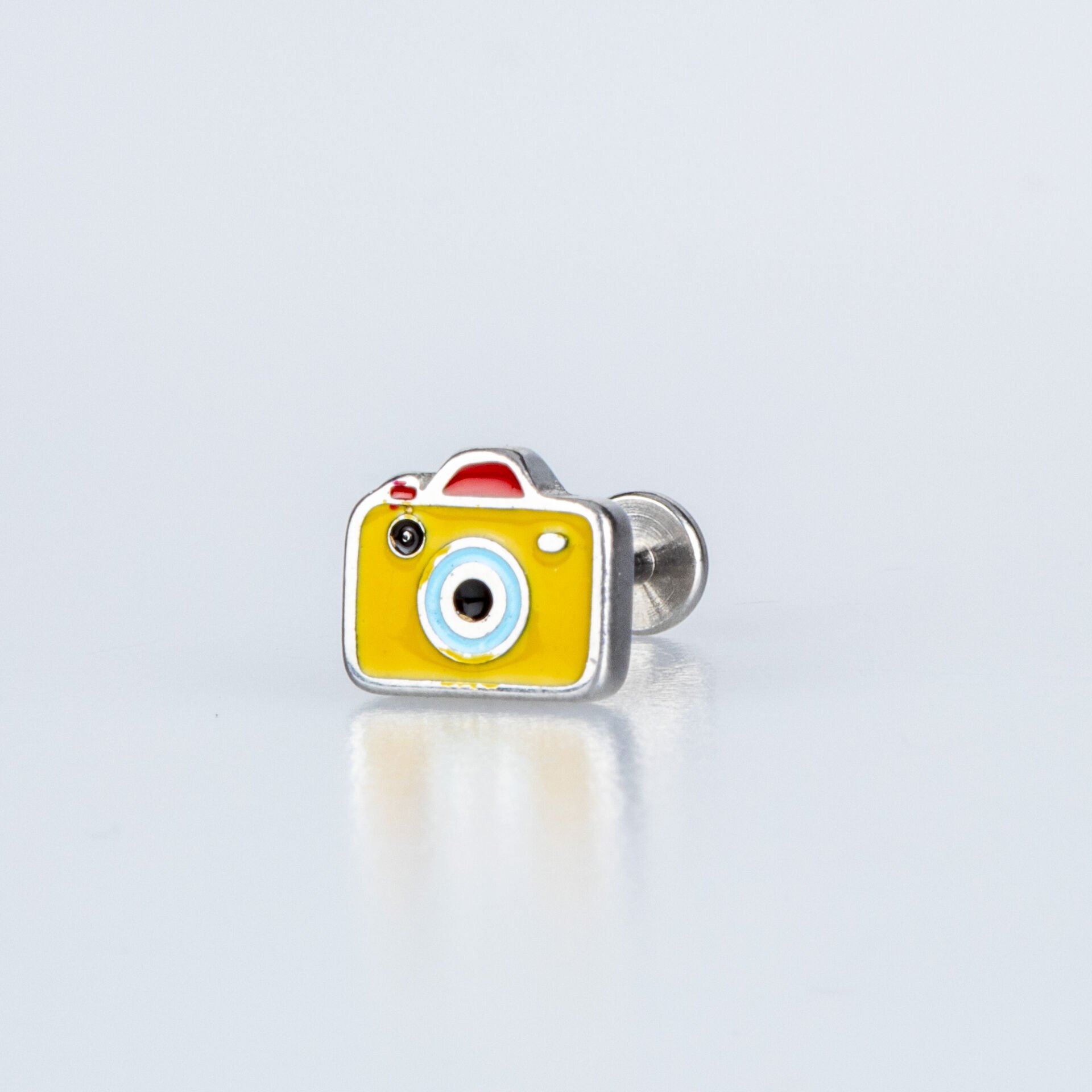 Piercing Çelik Tragus Fotoğraf Makinesi