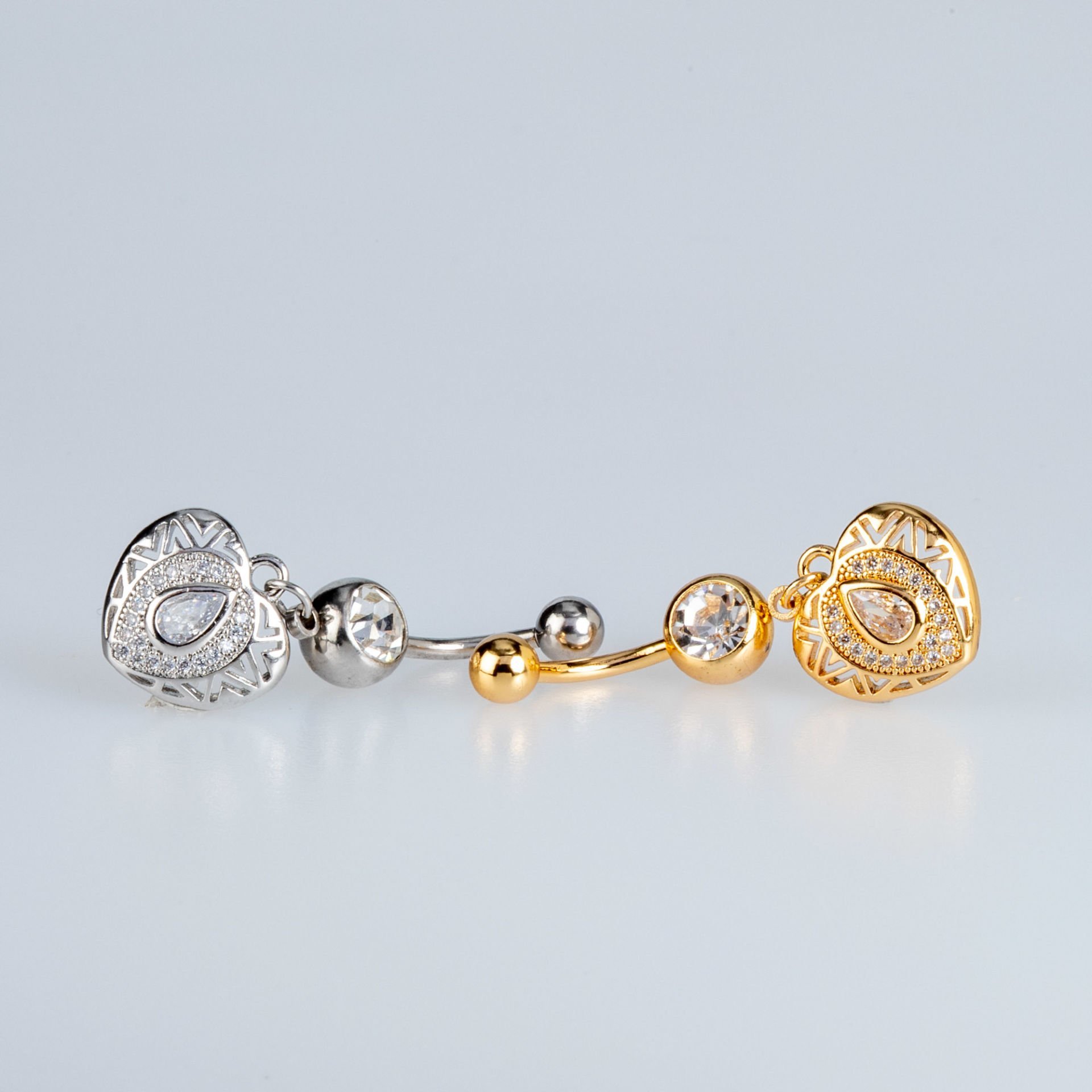 Piercing Navel Heart