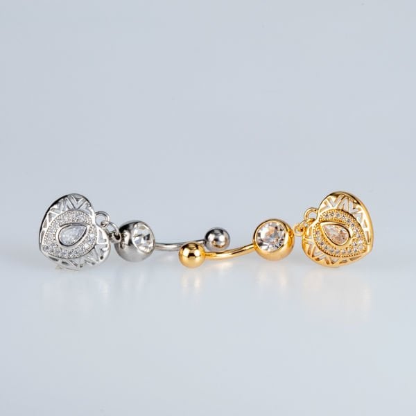 Piercing Navel Heart