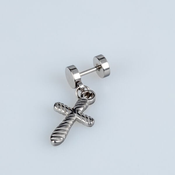 حلق فولاذي متقاطع مفرد