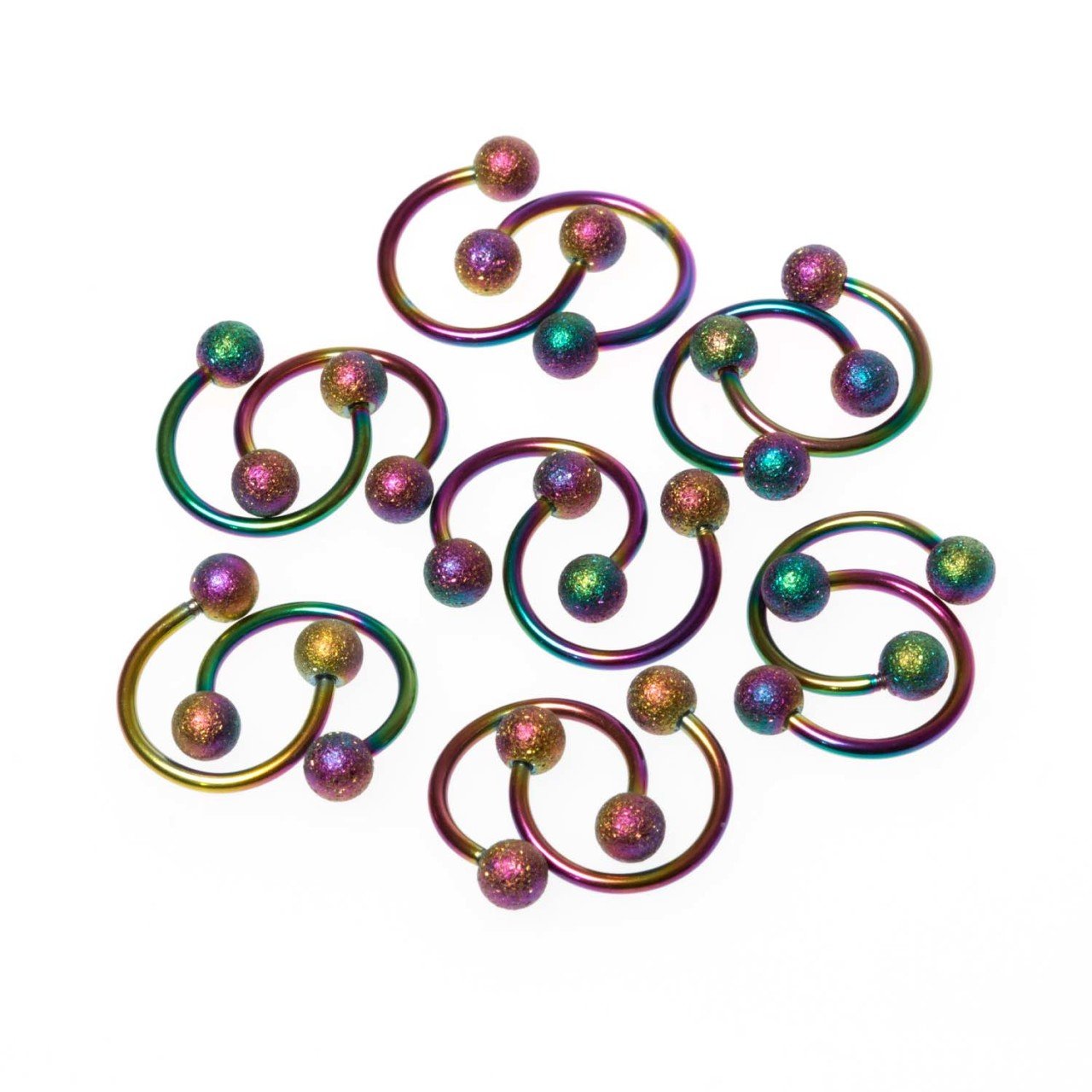 Toptan 316L Çelik Piercing Septum Smiley 4mm Top Boy: 1.2x10x4mm