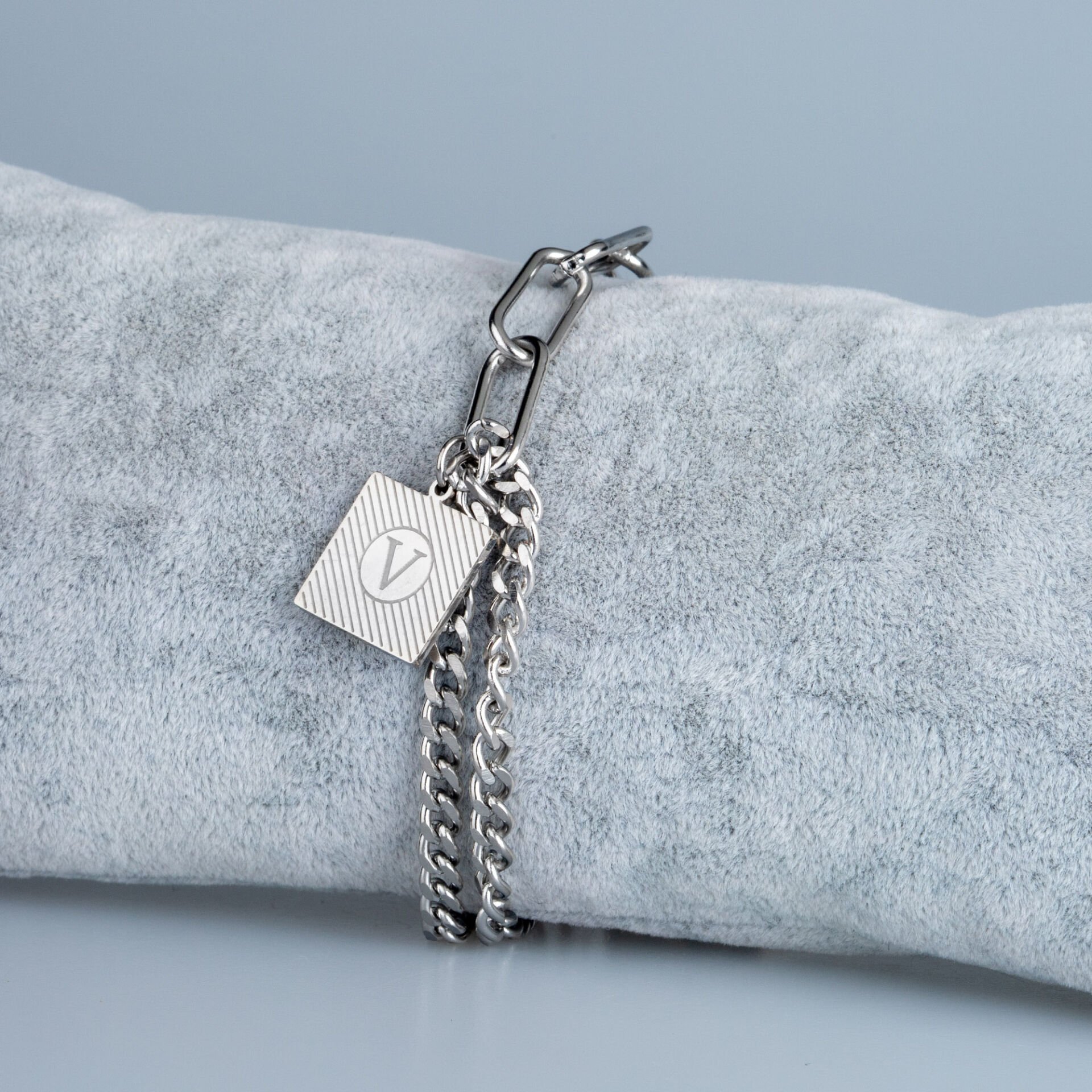 Çelik Zincir Bileklik