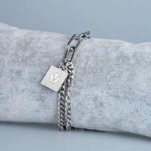 Çelik Zincir Bileklik