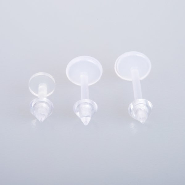 Piercing Labret Bioplast Boy: 10mm