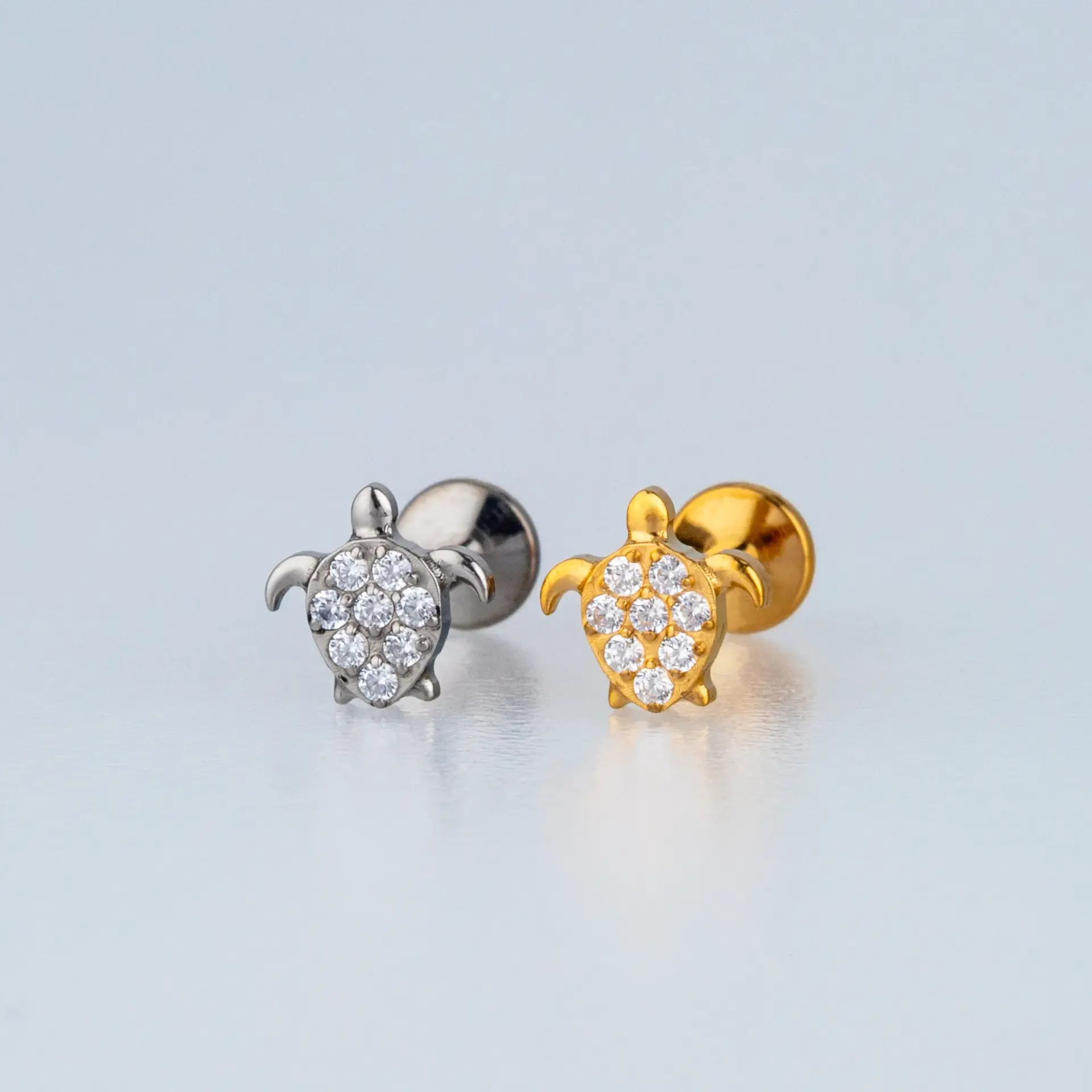 Piercing G23 Titanyum Tragus Kaplumbağa