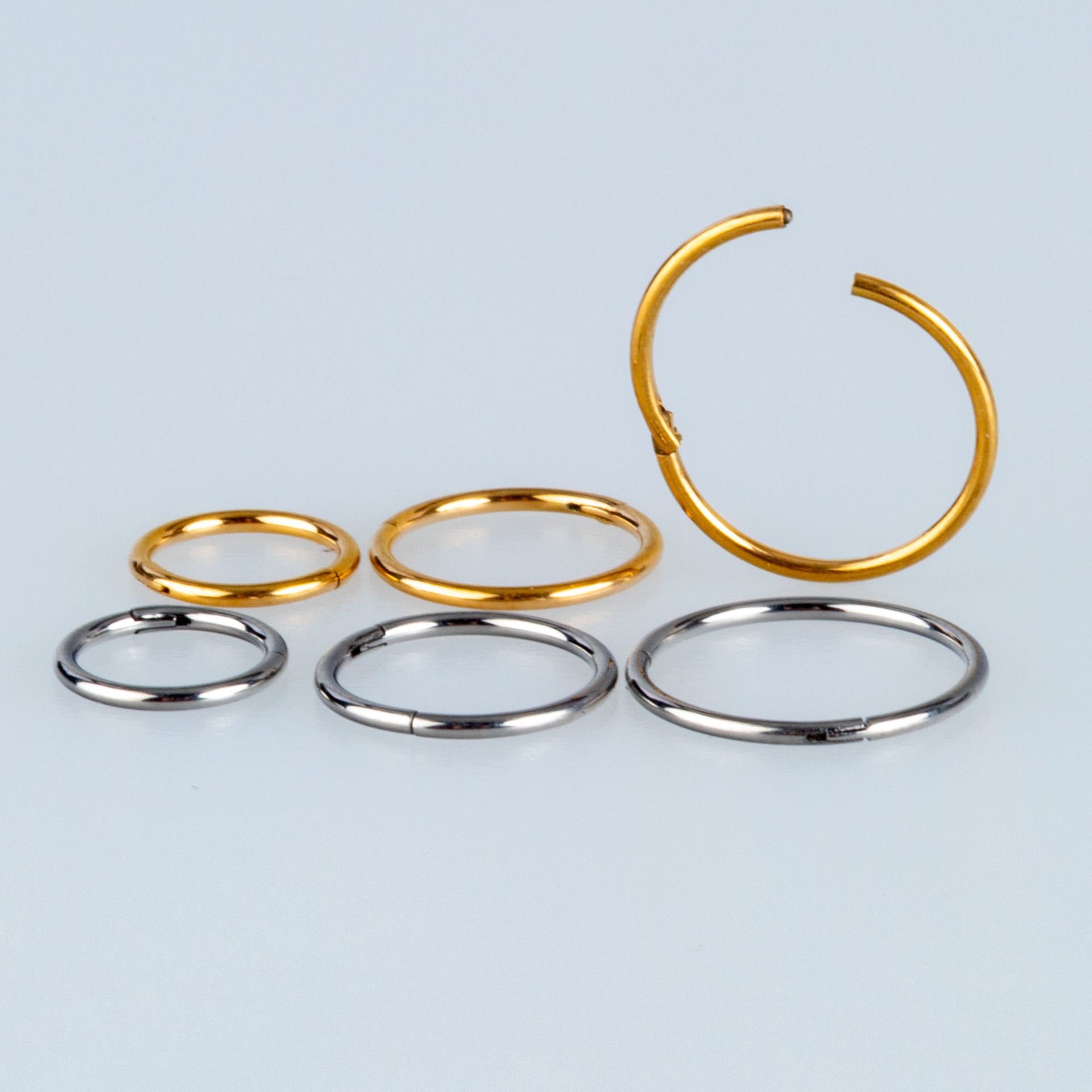 Piercing Titanyum Segment Halka 0.8mm