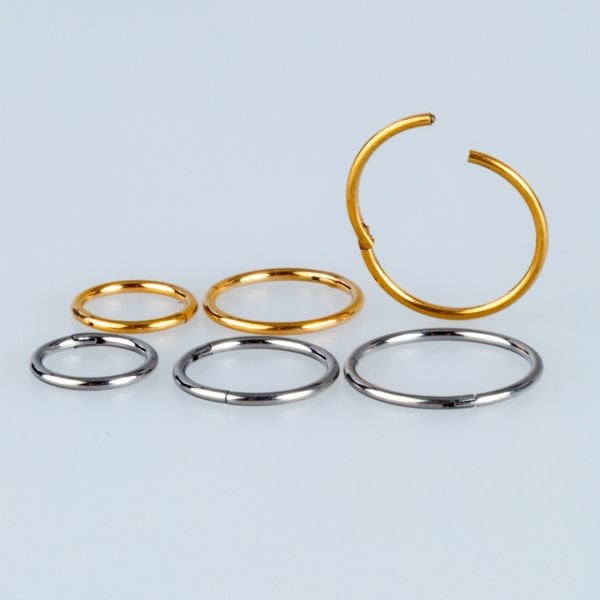 Piercing Titanyum Segment Halka 0.8mm