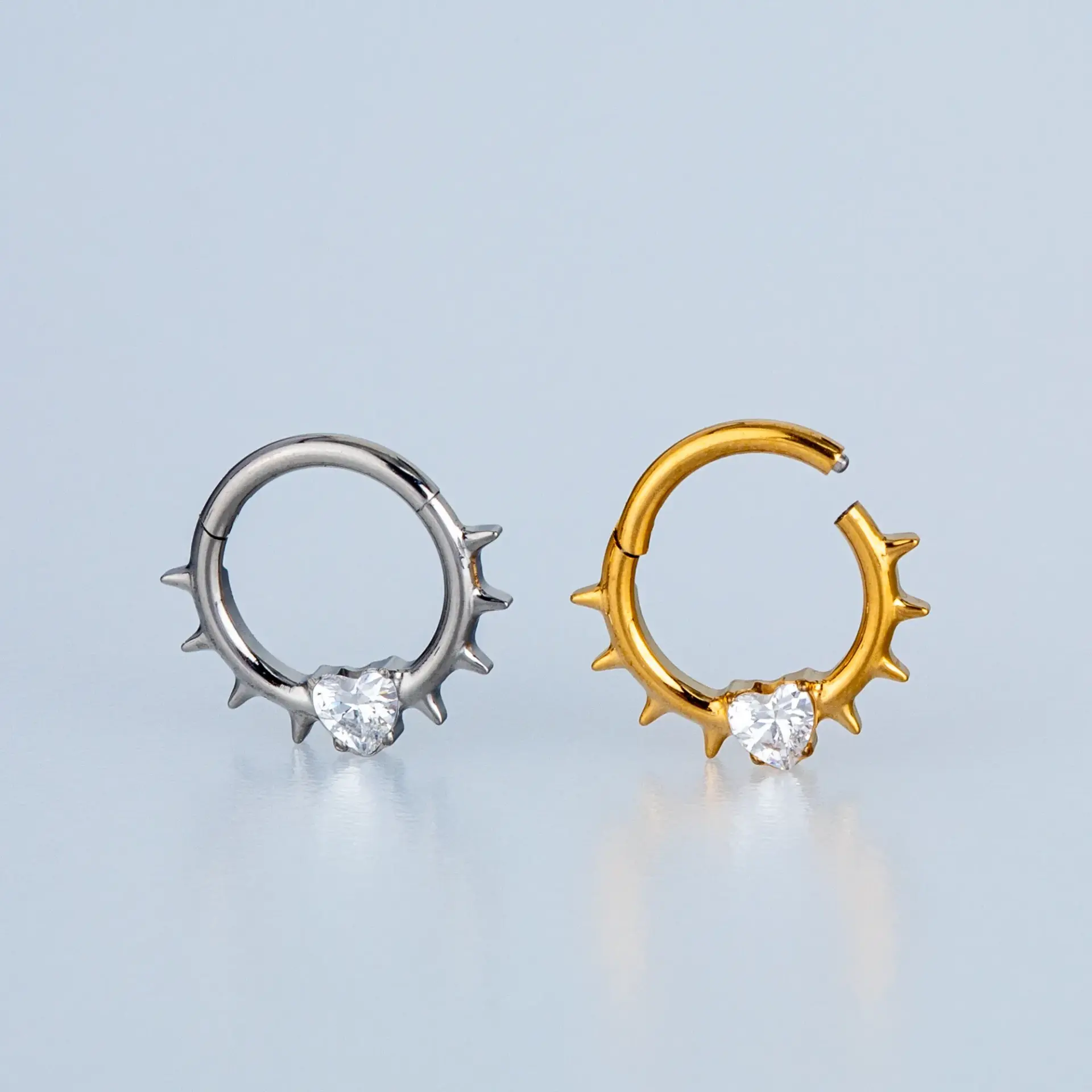 Piercing Titanyum Segment Halka