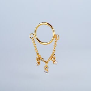 Piercing Çelik Halka Segment