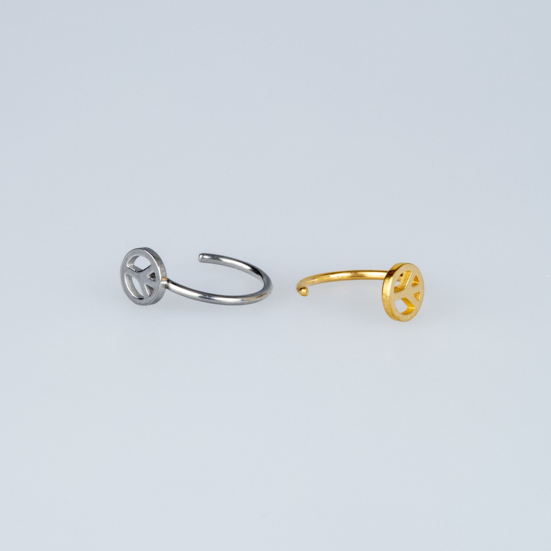 Piercing Hızma Barış Bar 0.8mm