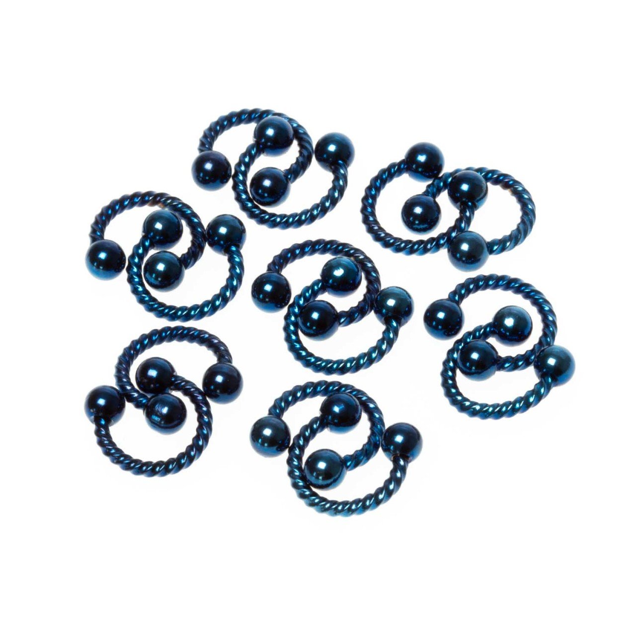 Toptan 316L Çelik Piercing Septum Smiley 3mm Top Boy: 1.2x6x3mm