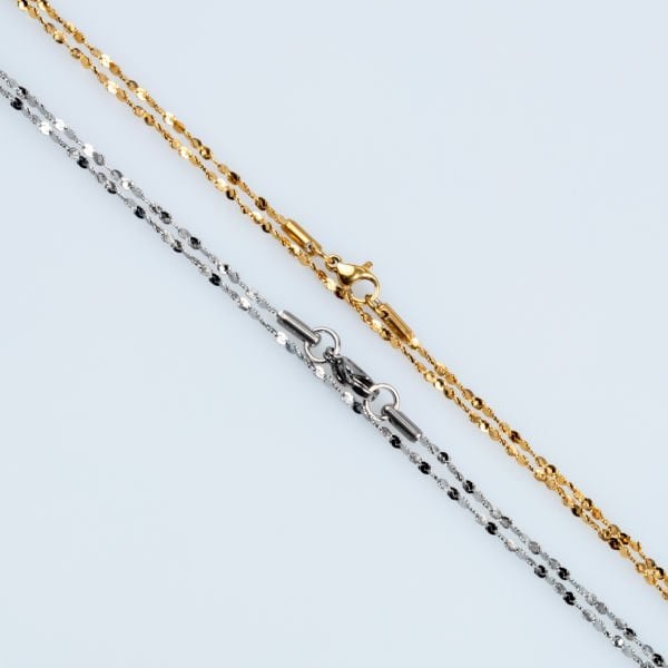 Çelik Zincir Kolye 2mm Kalınlık