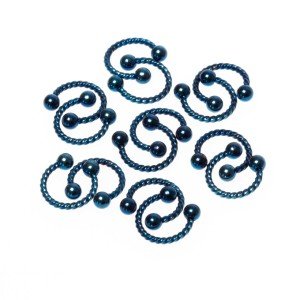 Piercing Septum Smiley 3mm Top Boy: 1.2x8x3mm