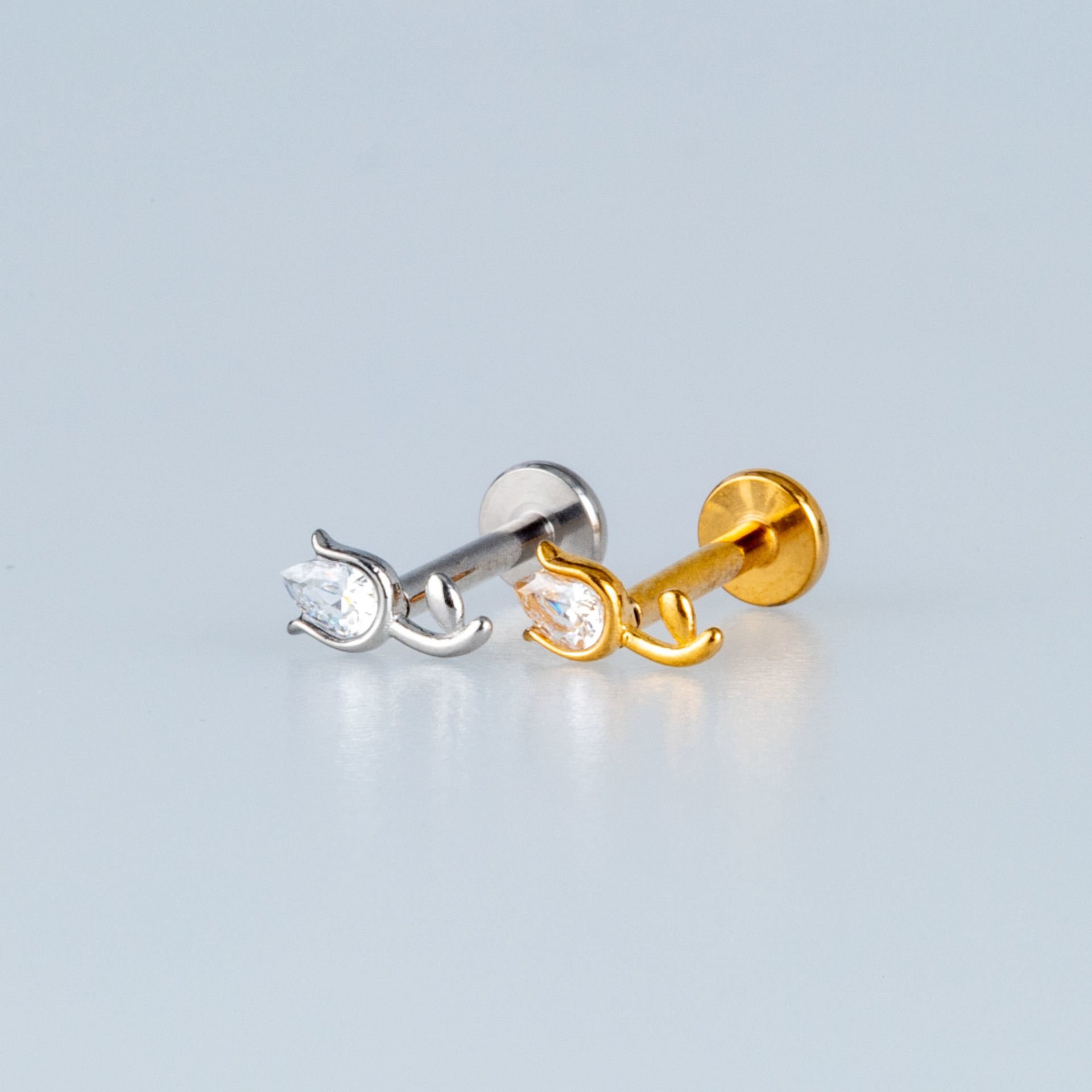 Piercing Steel Tragus Tulip