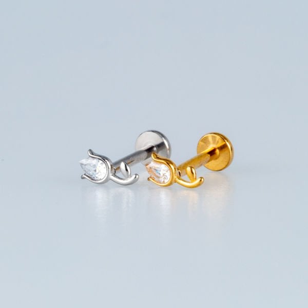 Piercing Steel Tragus Tulip