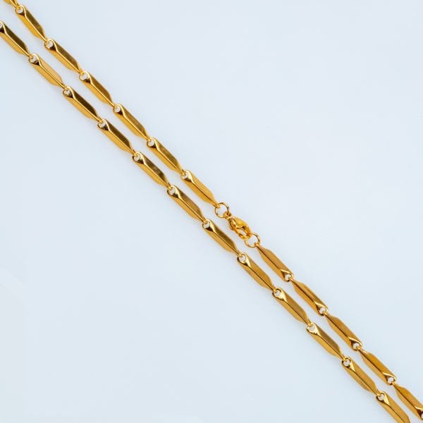 Çelik Zincir Kolye 2mm Kalınlık