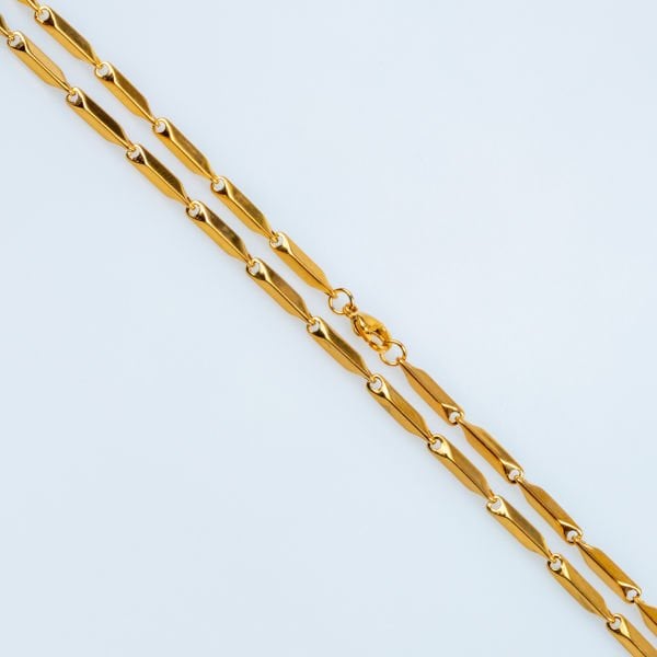 Çelik Zincir Kolye 3mm Kalınlık