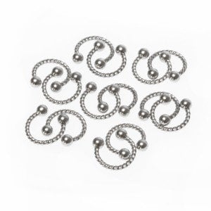 Piercing Septum Smiley 3mm Top Boy: 1.2x8x3mm