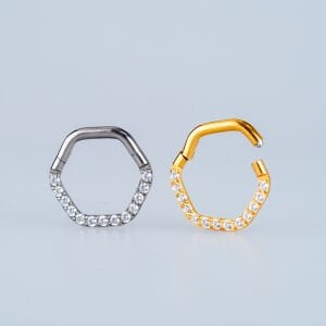 Piercing Çelik Halka Segment