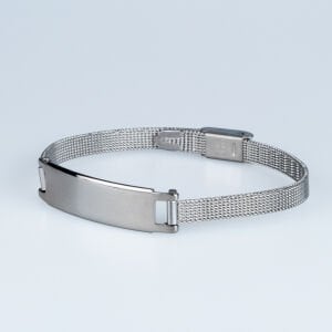 Erkek Çelik Zincir Künye Bileklik