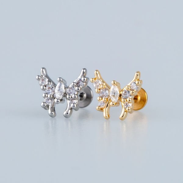 Piercing Tragus Kelebek