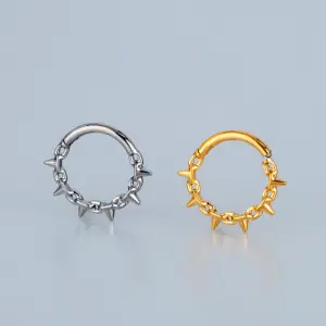 Piercing Titanyum Segment Halka
