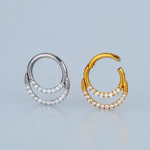 Piercing Titanyum Segment Halka
