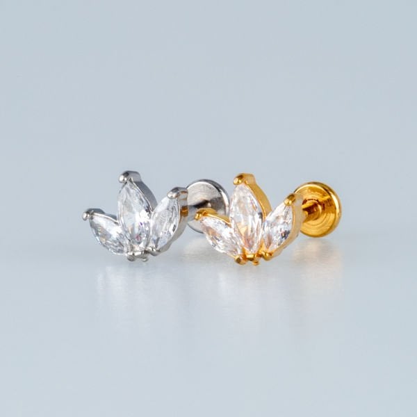 Piercing Steel Tragus Lotus