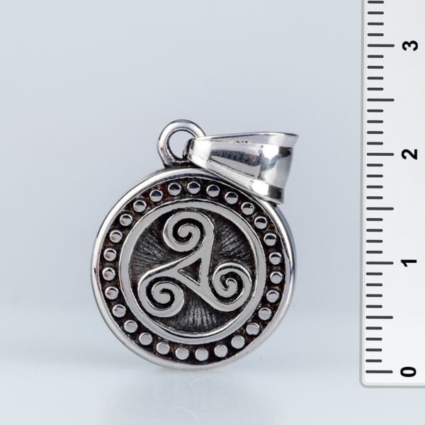 Viking Kelt Çelik Kolye Ucu