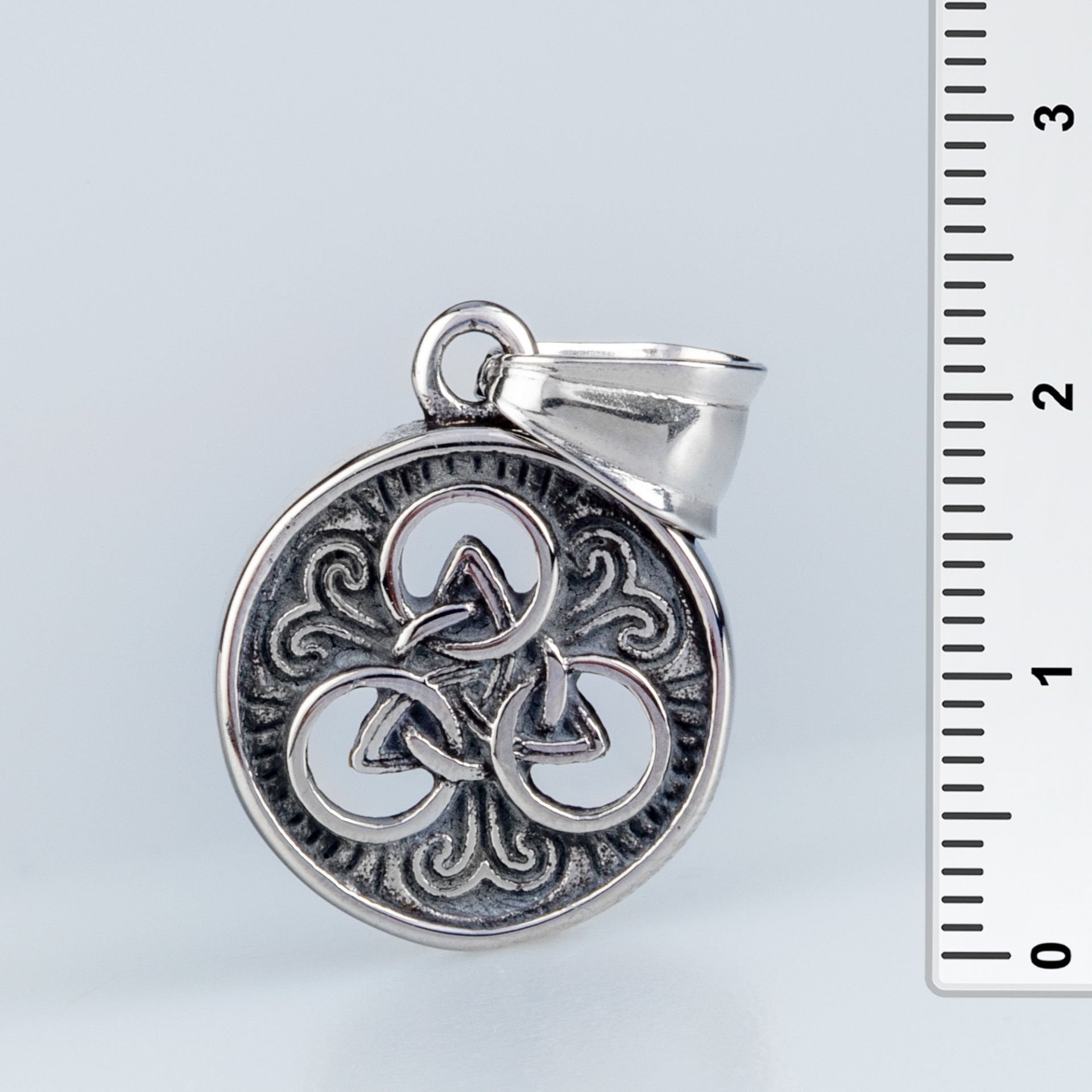 Viking Kelt Çelik Kolye Ucu