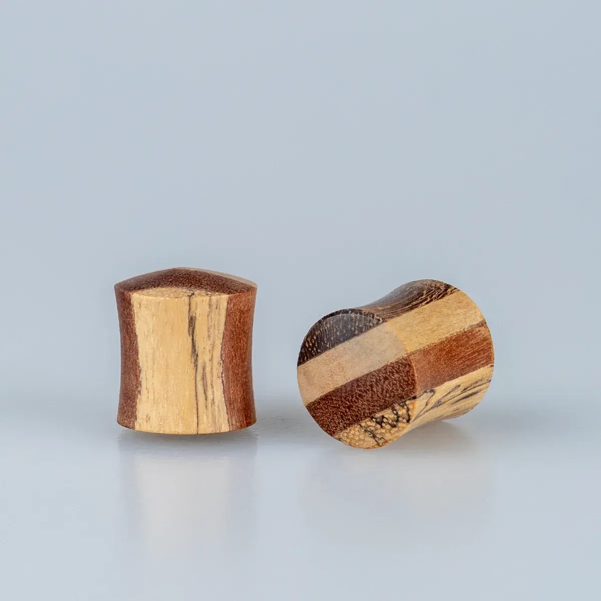 Toptan Organik Coconut Plug Piercing Çift 10mm Vos Etnik Takı