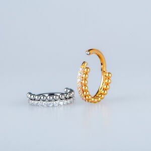 Piercing Çelik Halka Segment Sarı