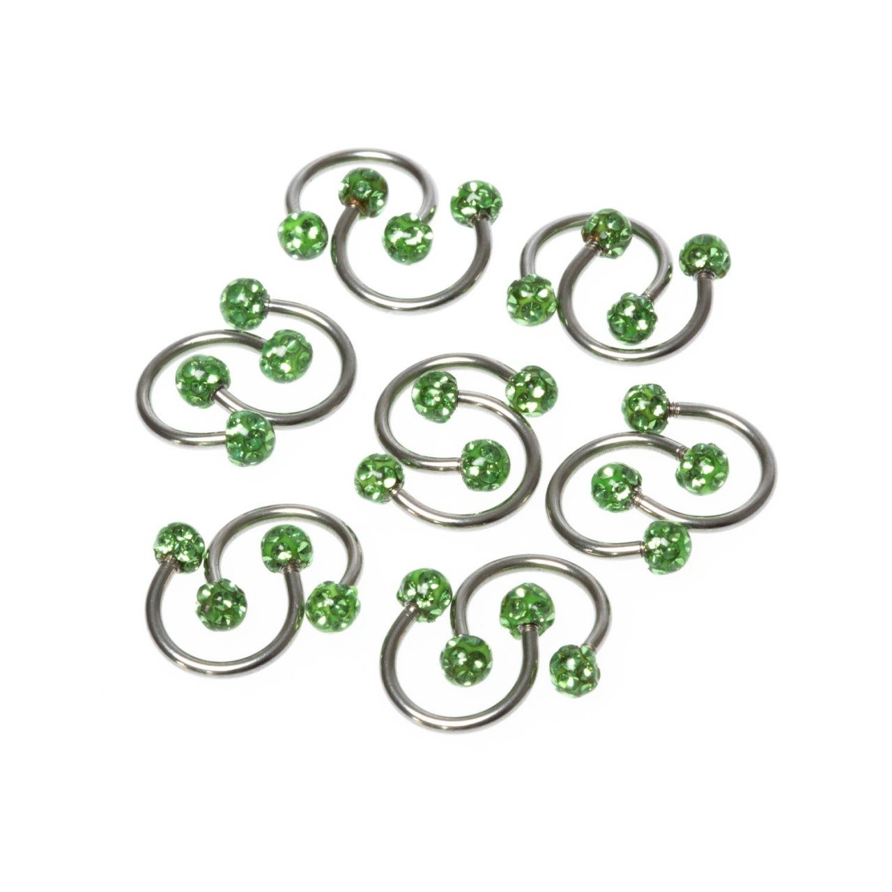 Piercing Septum Smiley 3.5mm Shambala Ball Size: 1.2x8x3.5mm