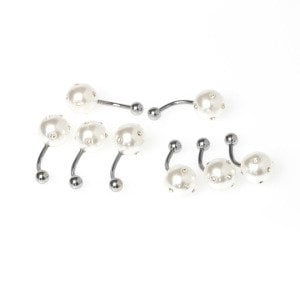 Piercing Göbek Taşlı