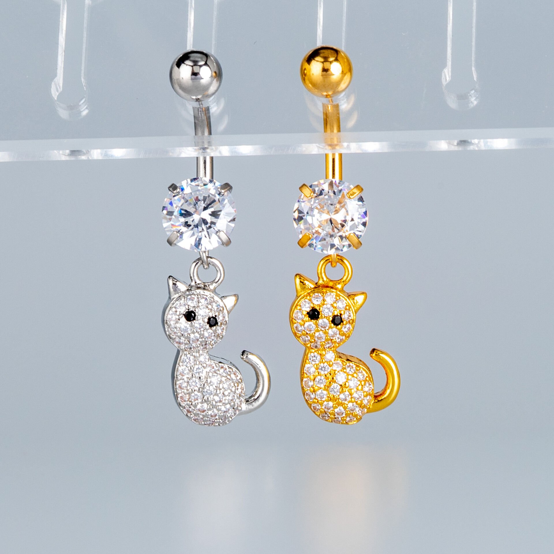Piercing Göbek Fashion Kedi
