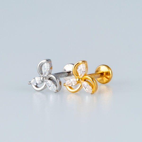Piercing Steel Tragus Flower