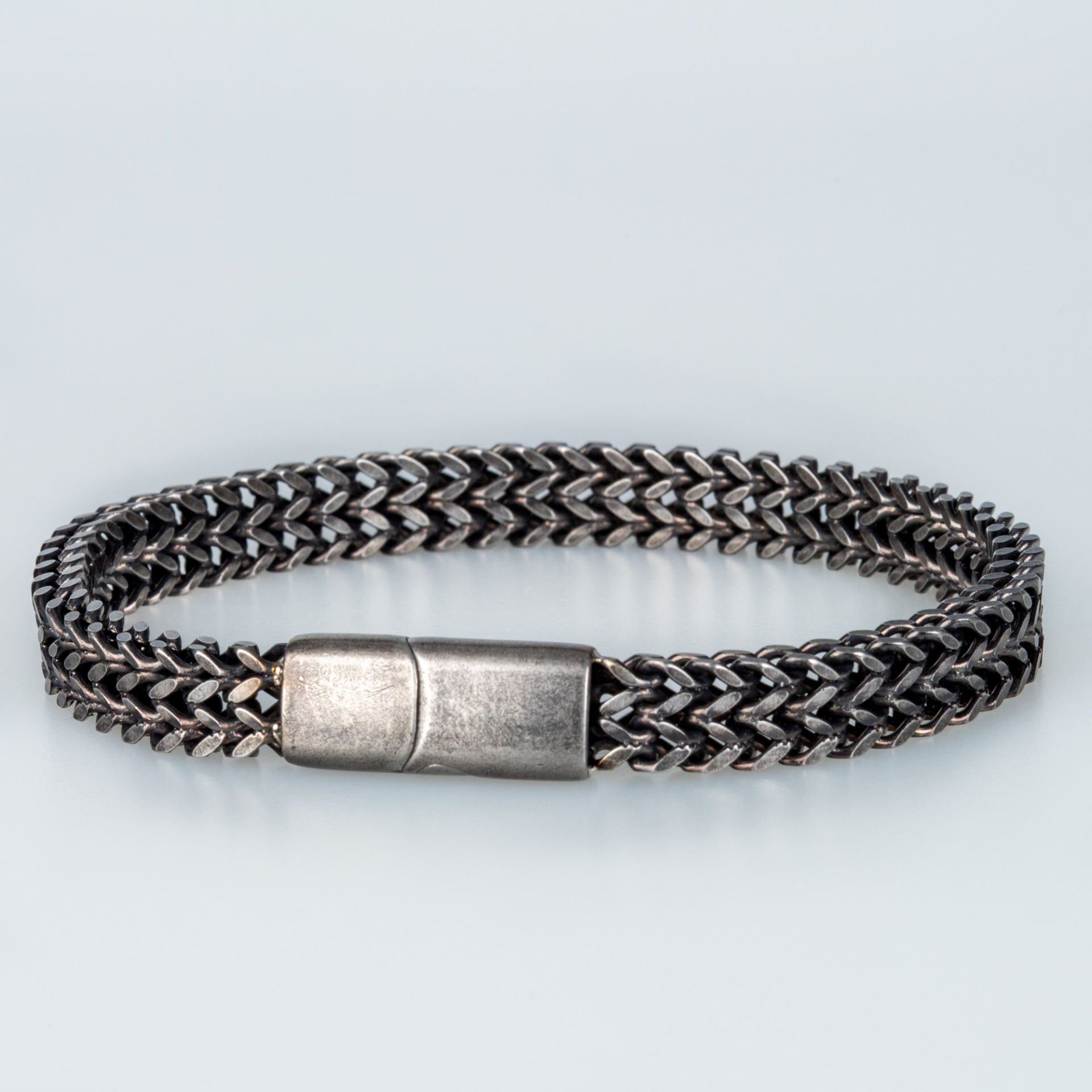 Men's Steel Bracelet Anthracite