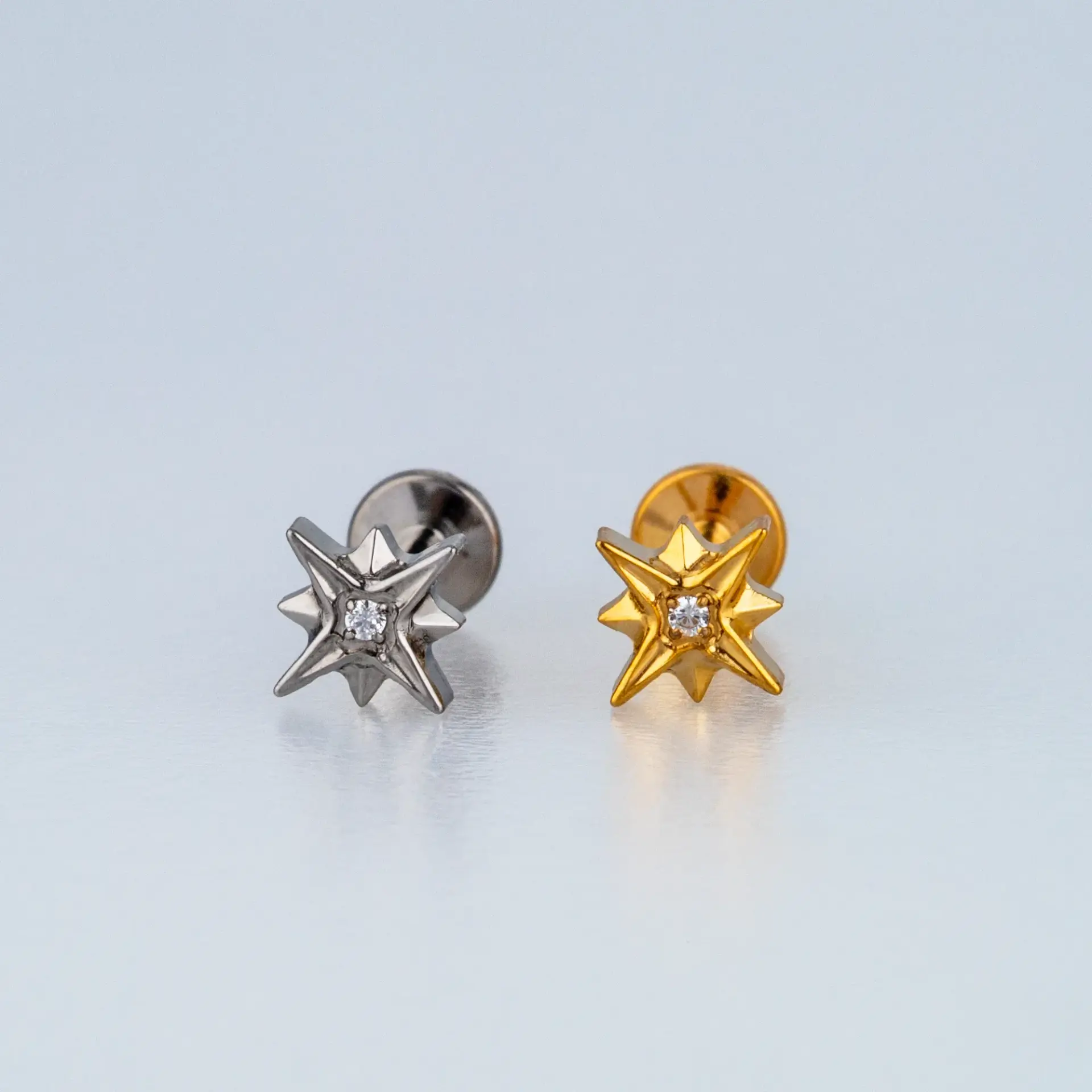Piercing G23 Titanyum Tragus Kuzey Yıldızı