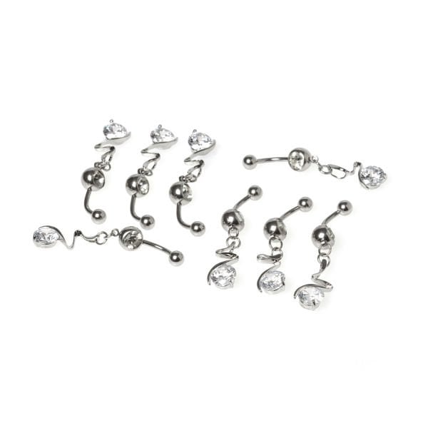 Piercing Göbek Taşlı