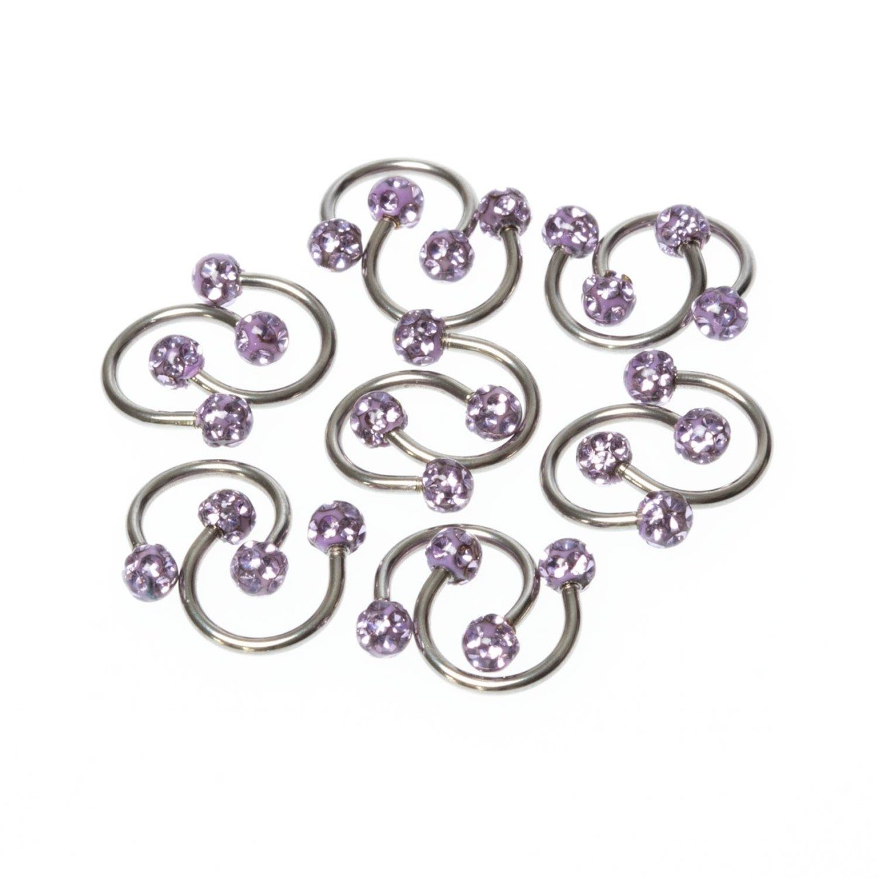 Piercing Septum Smiley 3.5mm Shambala Ball Size: 1.2x8x3.5mm