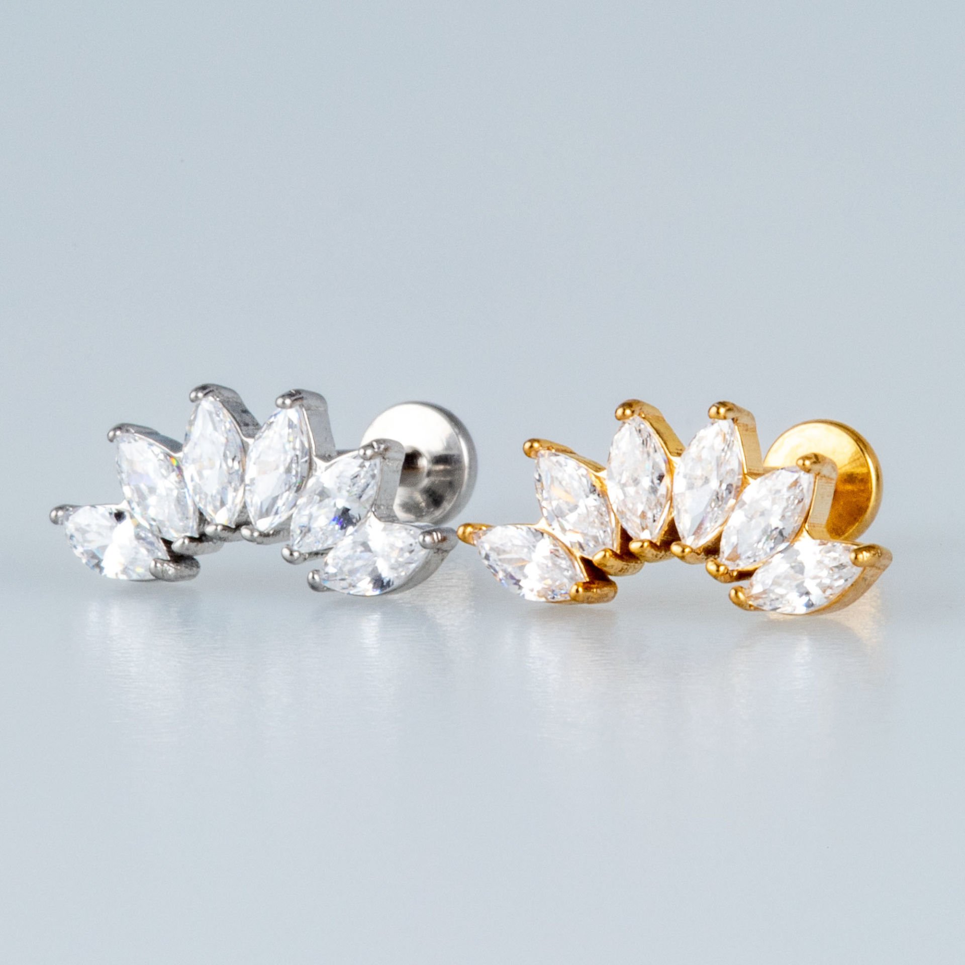 Piercing Steel Tragus Lotus