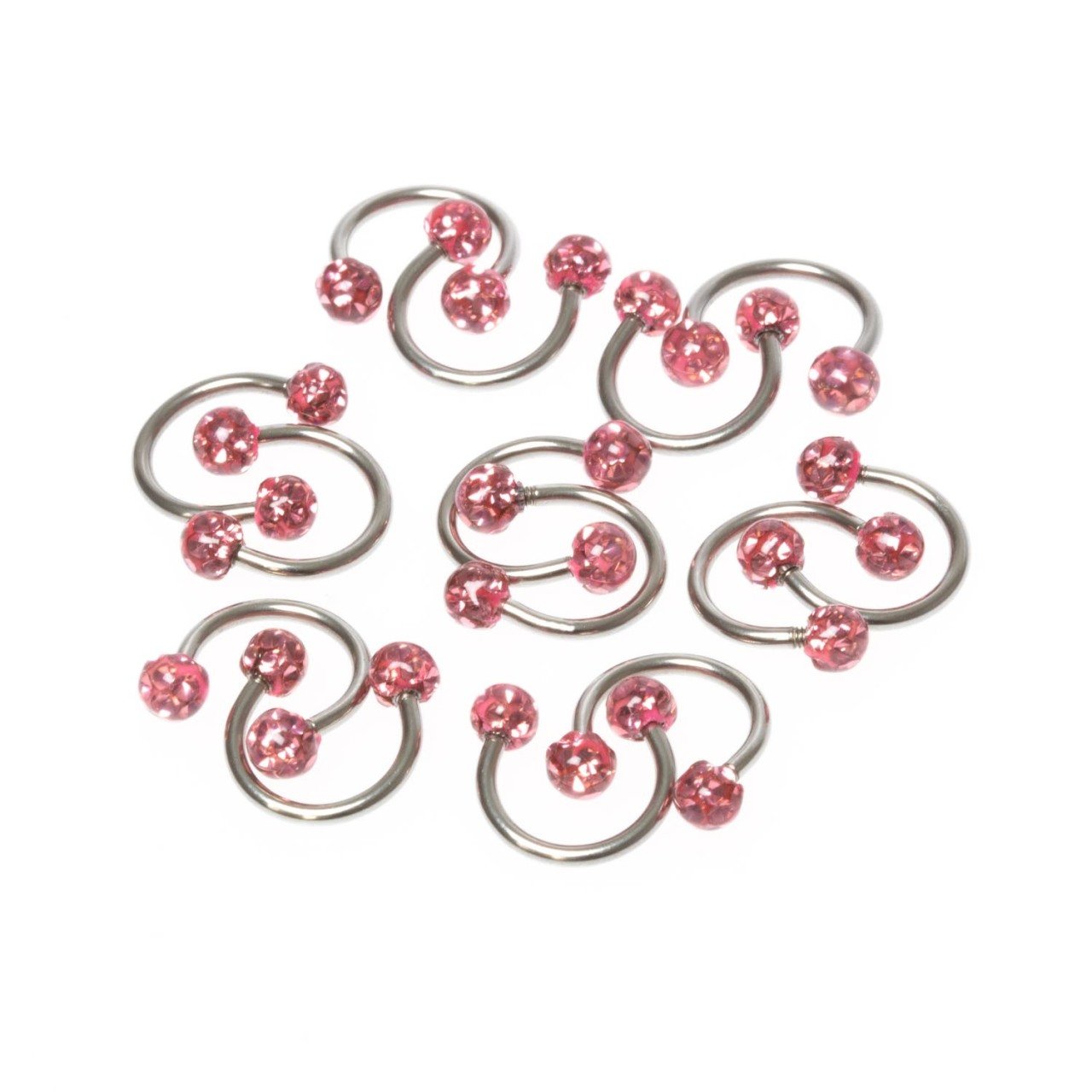 Piercing Septum Smiley 3.5mm Shambala ball Size: 1.2x8x3.5mm